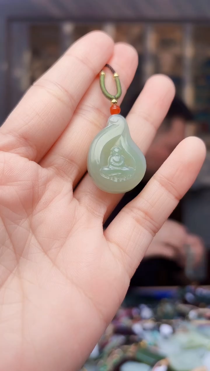 【闪购商品】和田玉挂件未镶嵌拍一发一