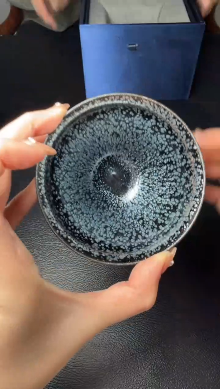 茶盏陈祥松月影油滴4