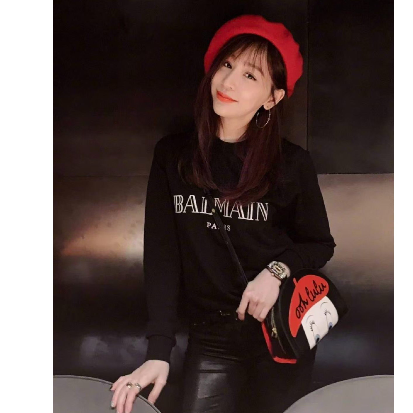 未使用 BALMAIN/巴尔曼 双双臻选/vv03247/巴尔曼卫衣/36