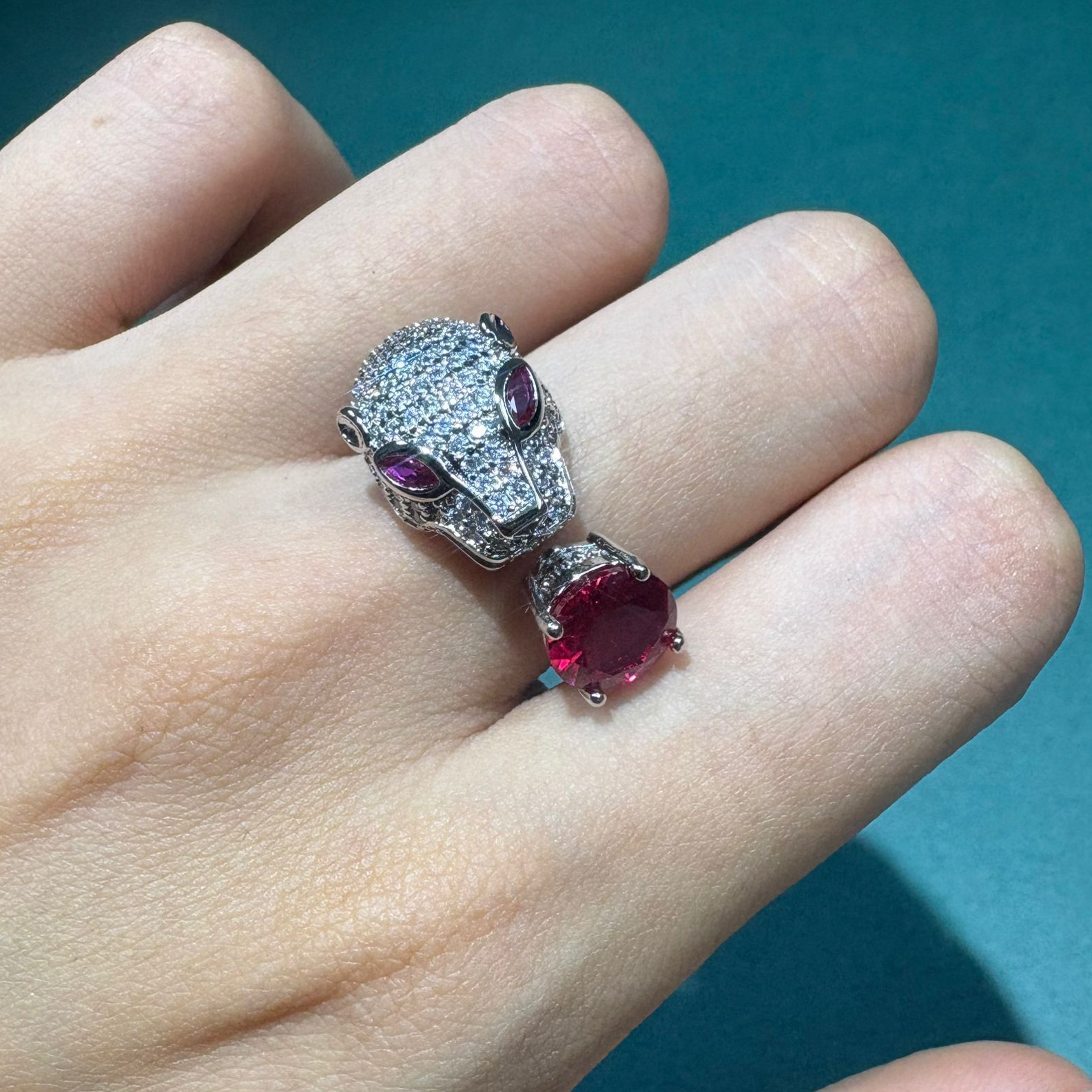 《高端定制》高贵奢藏级红宝石戒指336