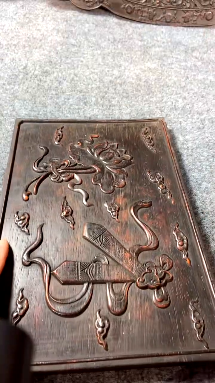 【闪购商品】木A539紫檀雕刻一直播间为准