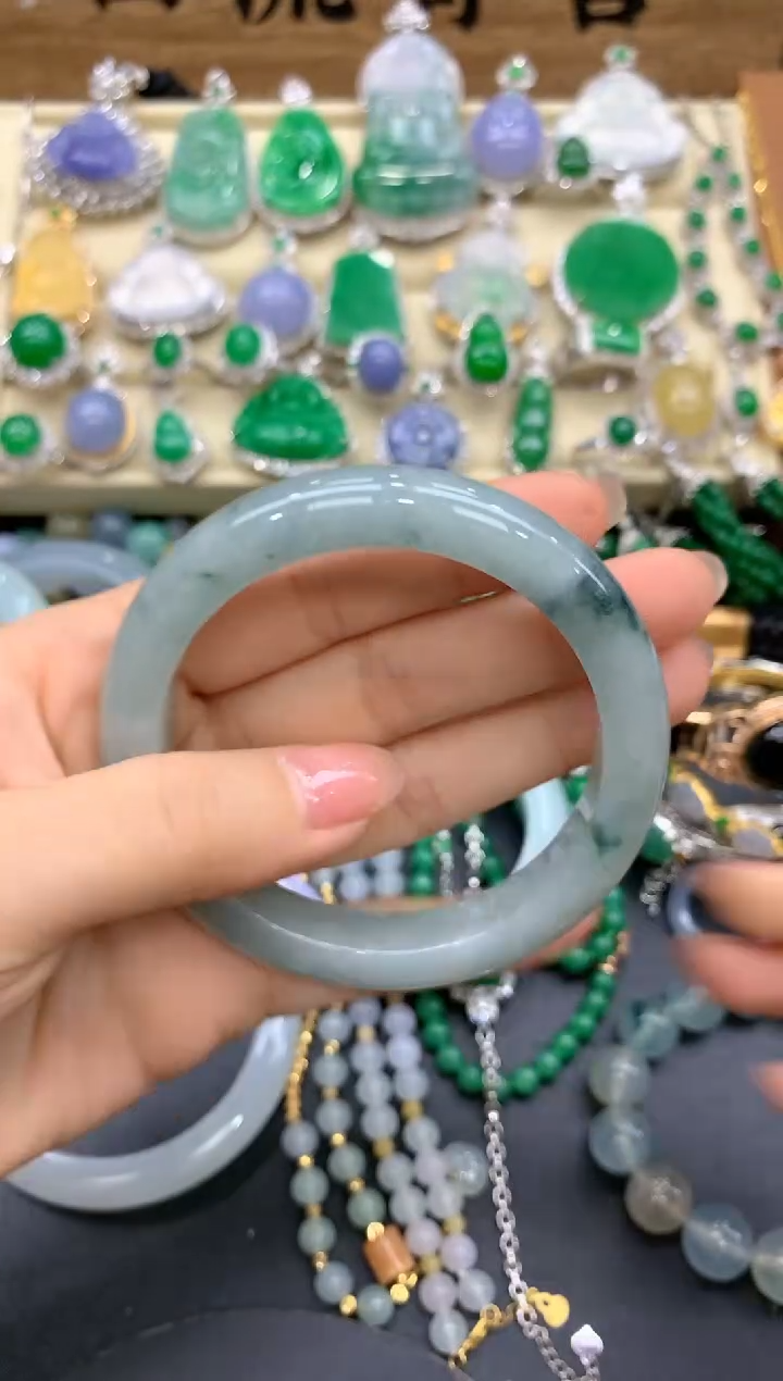 【闪购商品】翡翠手镯未镶嵌391-中国好珍宝