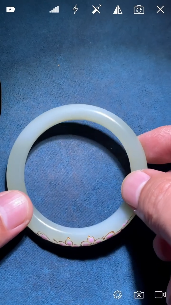 未镶嵌和田玉把件烽****9XH手镯 55.4#