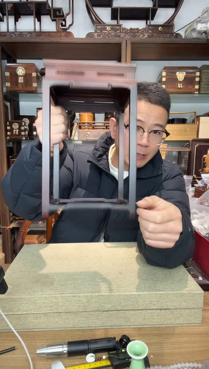 乌木类书架174微凹大花架