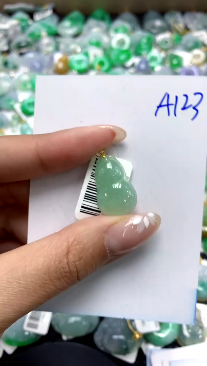 【闪购商品】翡翠颈饰18K金镶嵌111111111111111111