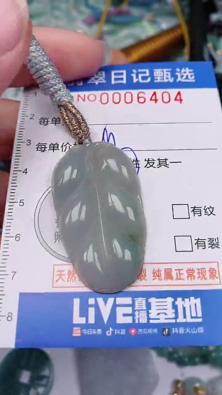 【闪购商品】翡翠颈饰未镶嵌00006404