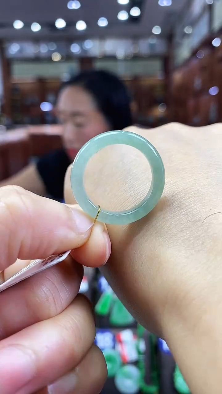 翡翠戒圈未镶嵌20戒圈