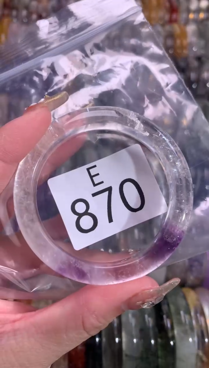 【闪购商品】水晶水晶手镯未镶嵌870-50