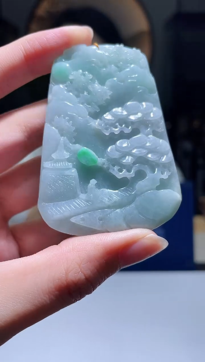 【闪购商品】翡翠颈饰未镶嵌M-@@KSFC012535
