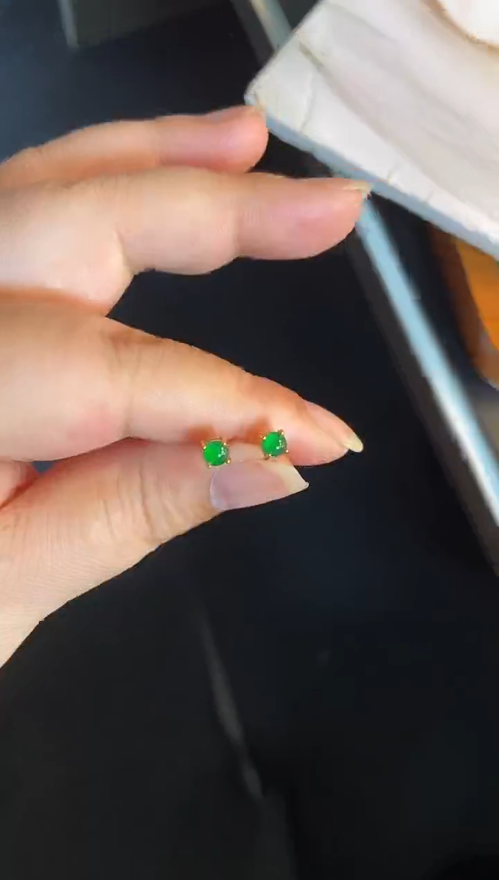 吊坠(不含链)银S925镶嵌翡翠1