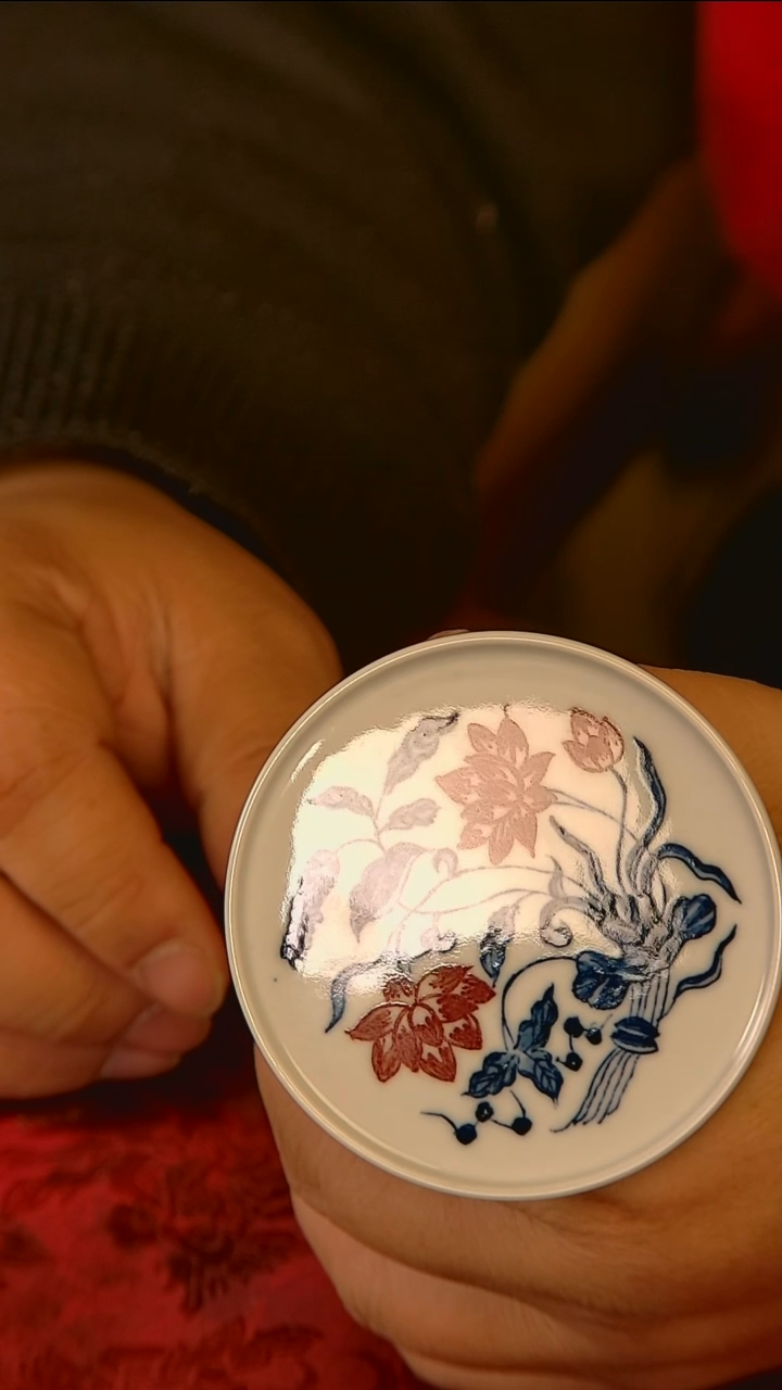 杯手工手绘杯杯很美丽