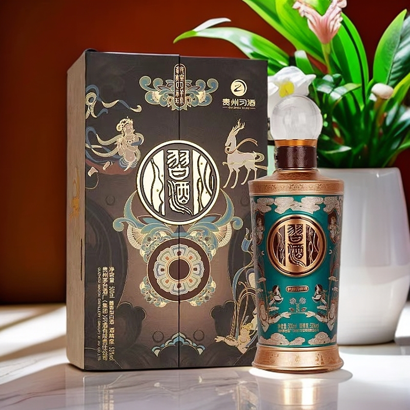 习酒敦煌四祥瑞（九色鹿）贵州习酒股份有限公司酱香型53度500ml