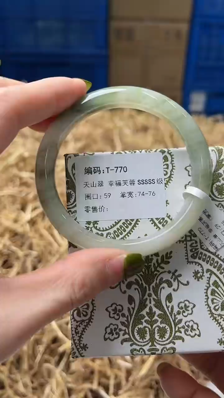 未镶嵌手镯石英质玉T-770