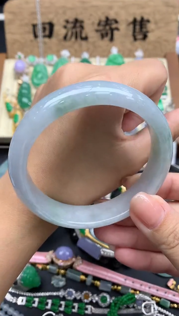 【闪购商品】翡翠手镯未镶嵌393-中国好珍宝