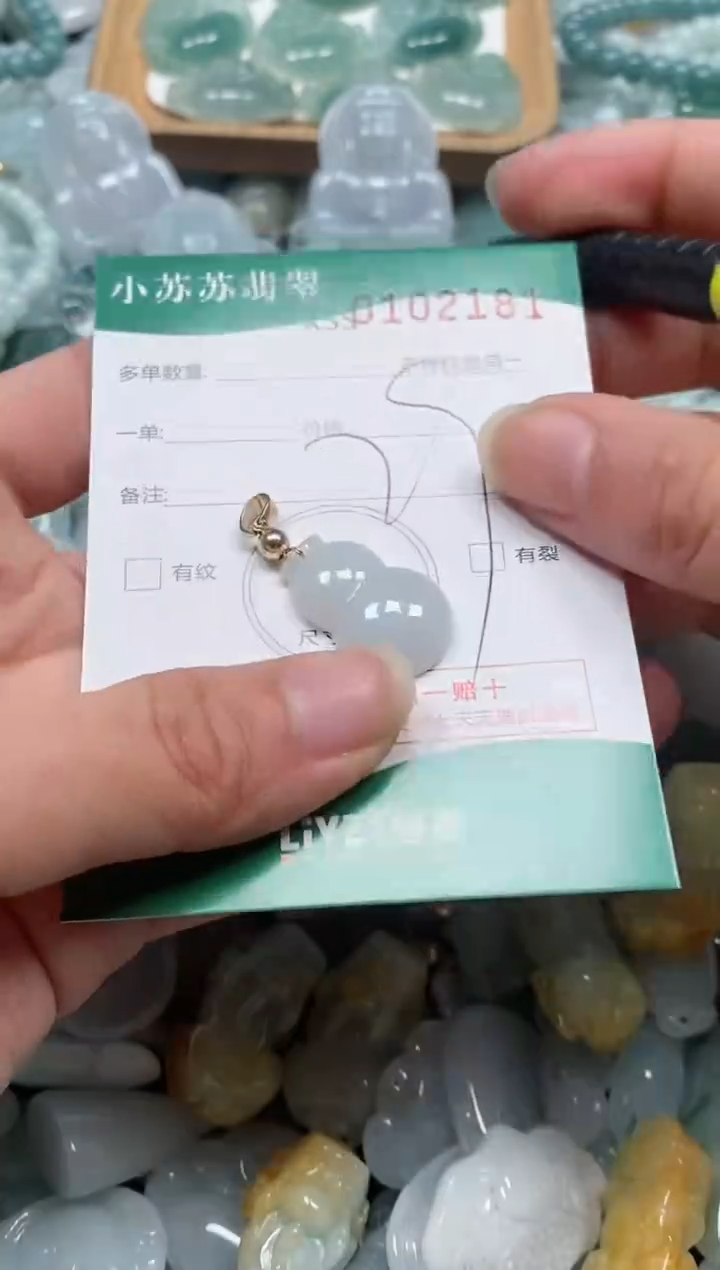 【闪购商品】翡翠颈饰未镶嵌闪购商品0102181