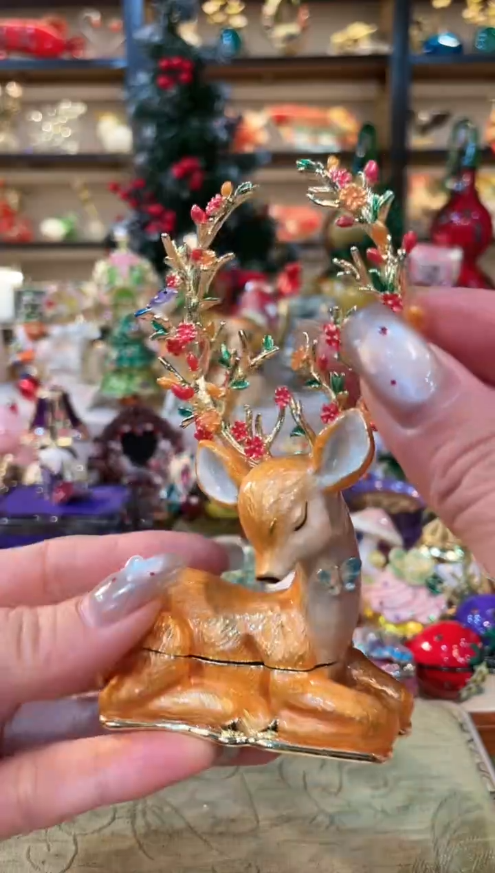 【闪购商品】 珐琅彩精致首饰盒