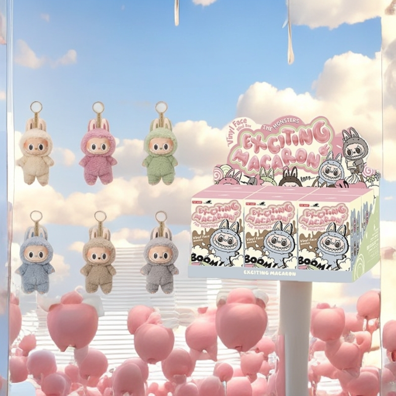 【直播代拆】1.0心动马卡龙搪胶盲盒潮玩