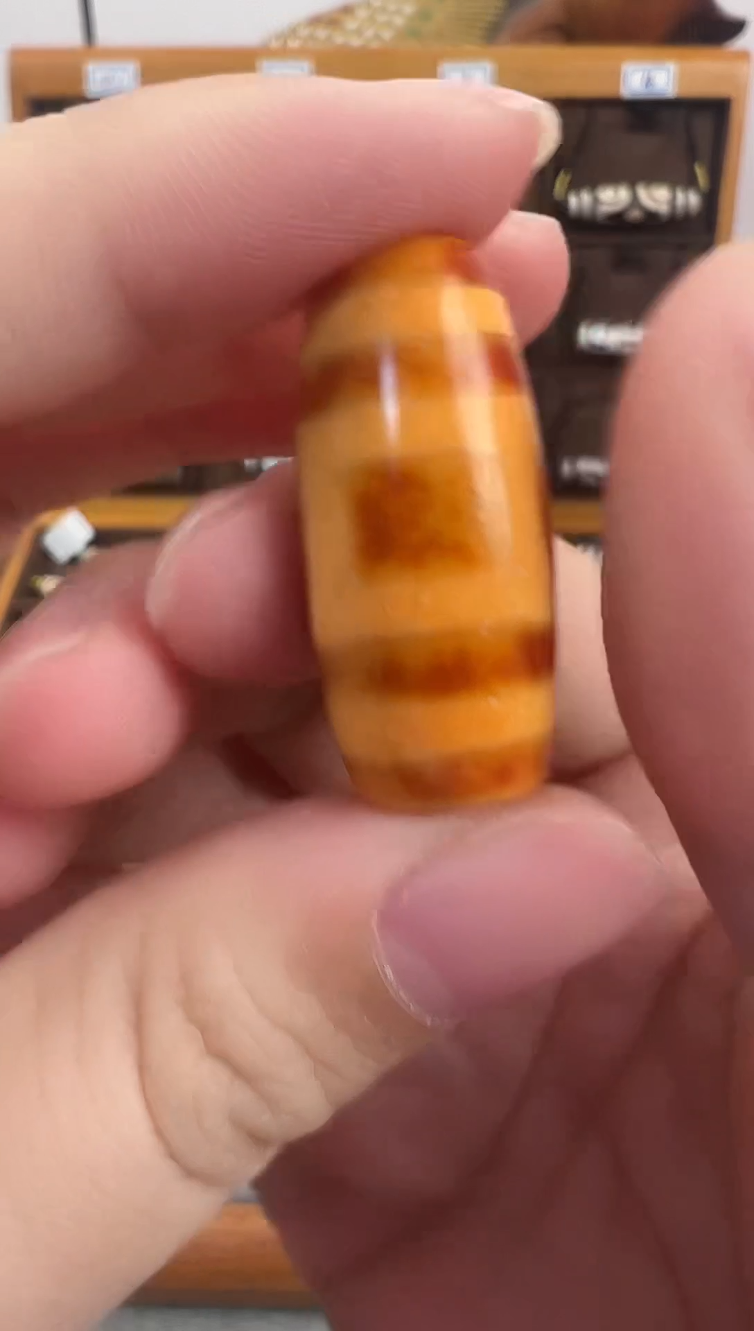 玛瑙/玉髓（覆膜）颈饰未镶嵌139（微瑕）