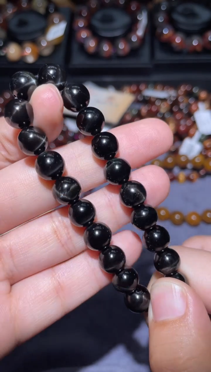 【闪购商品】辉石手链未镶嵌透辉石9mm