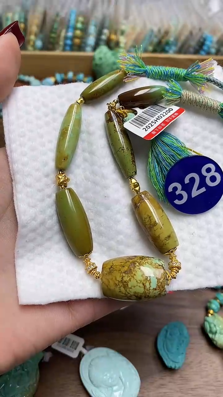 【闪购商品】绿松石项链未镶嵌328