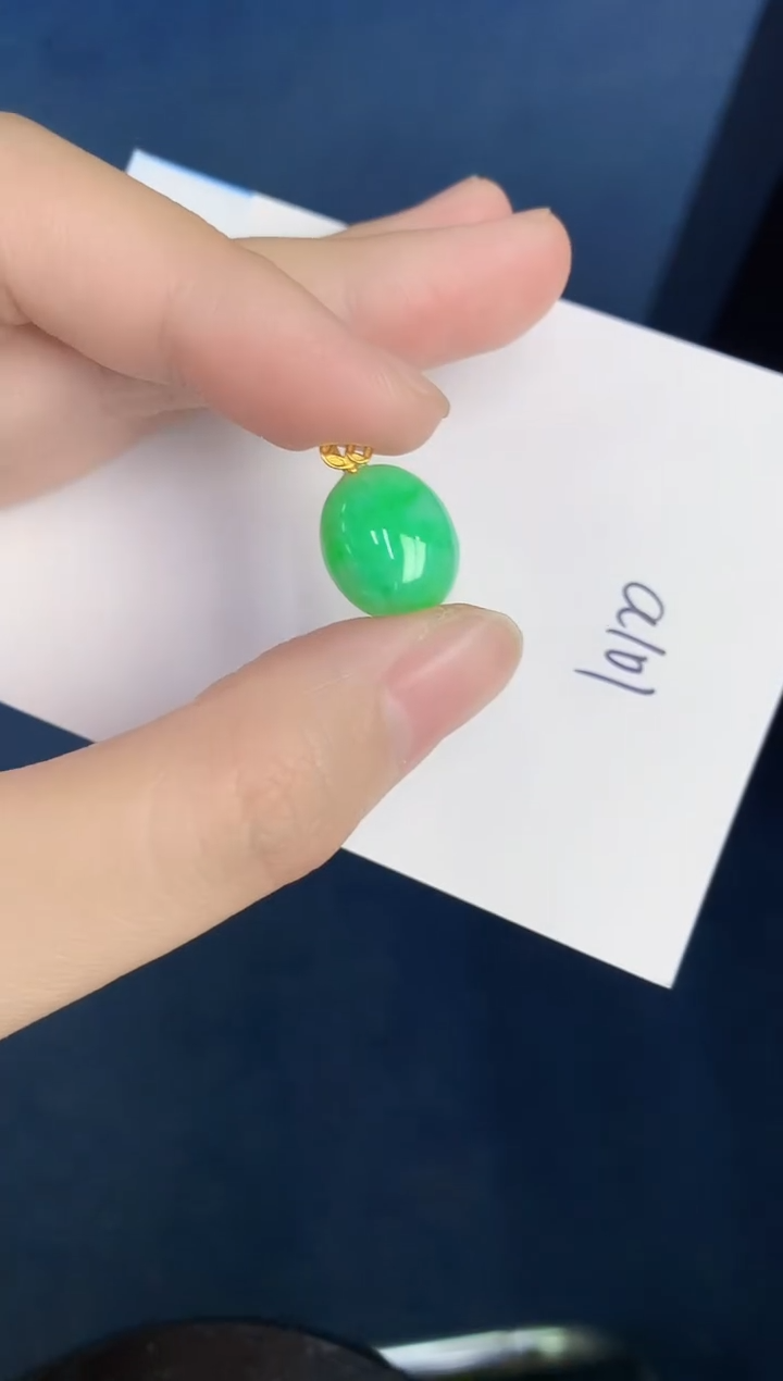 【闪购商品】翡翠颈饰18K金镶嵌000000000