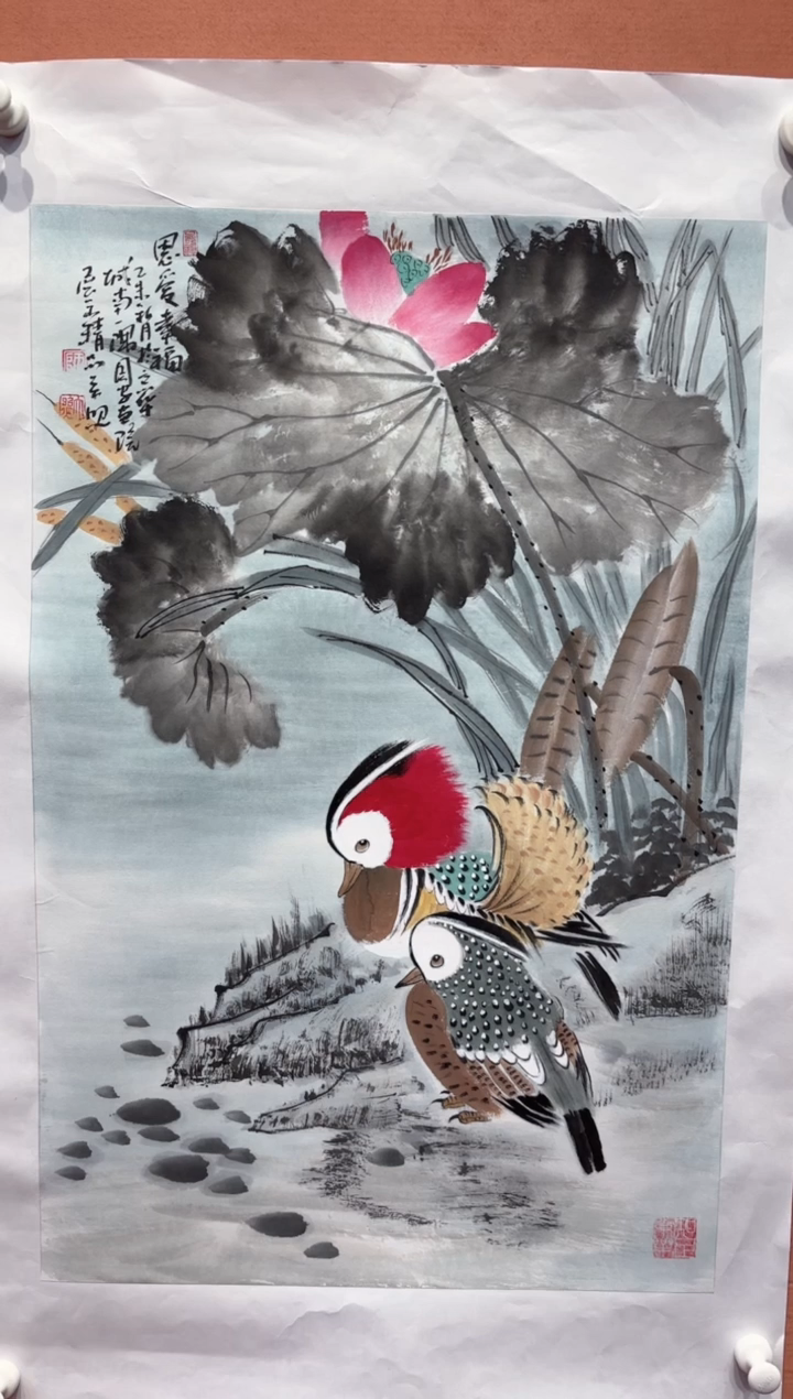 国画师立照老师国画作品