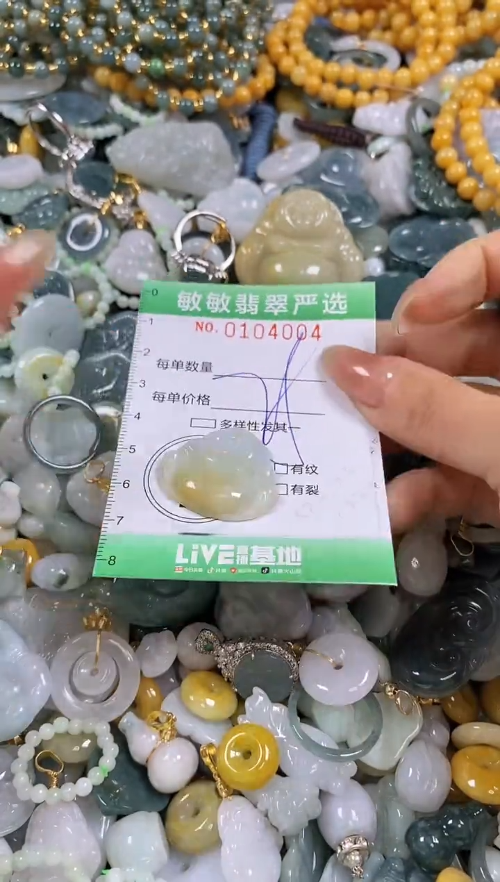 【闪购商品】翡翠颈饰未镶嵌闪购0104004