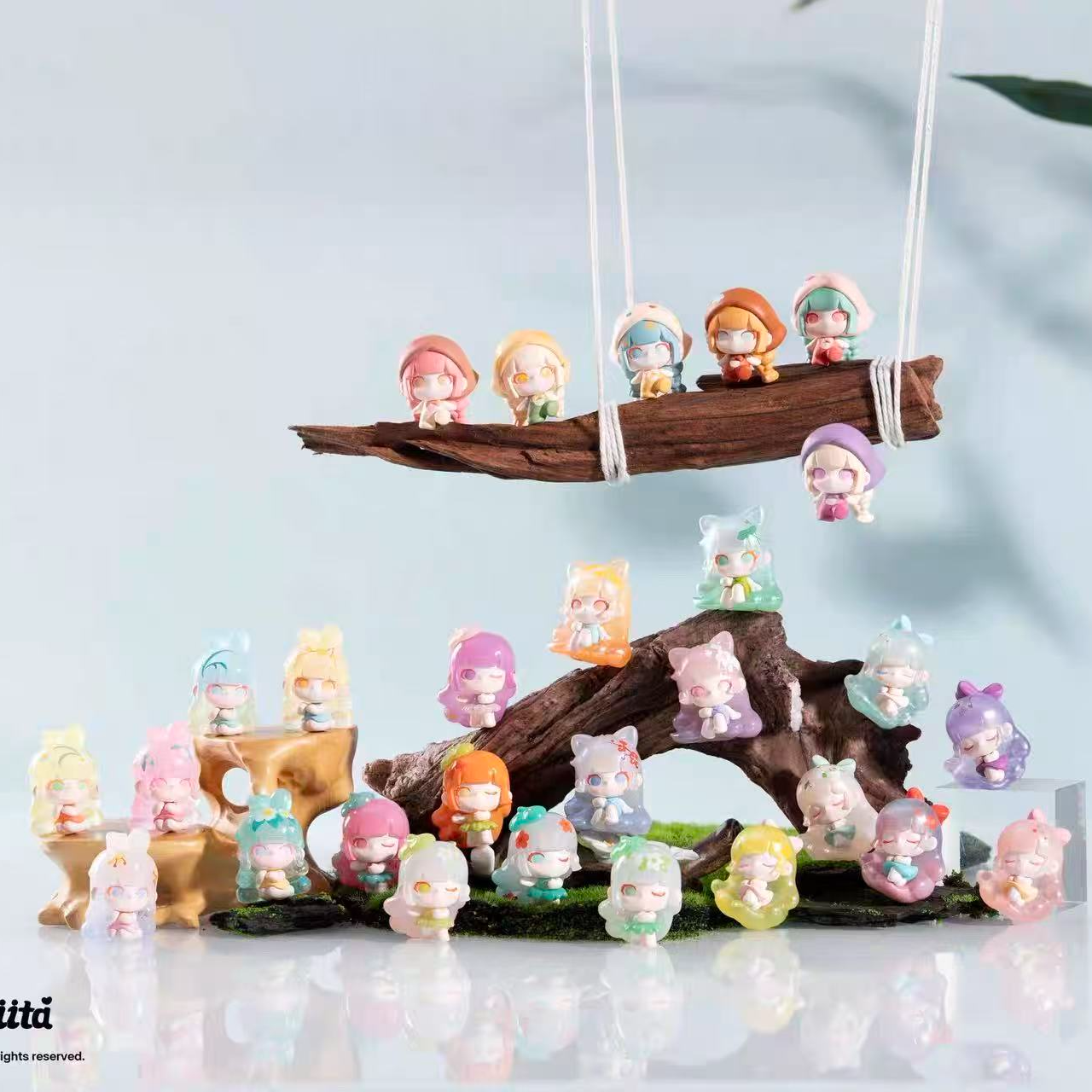 【拆袋】liita月令廿四章系列m粒萌粒盲袋盲盒潮玩可爱小公仔