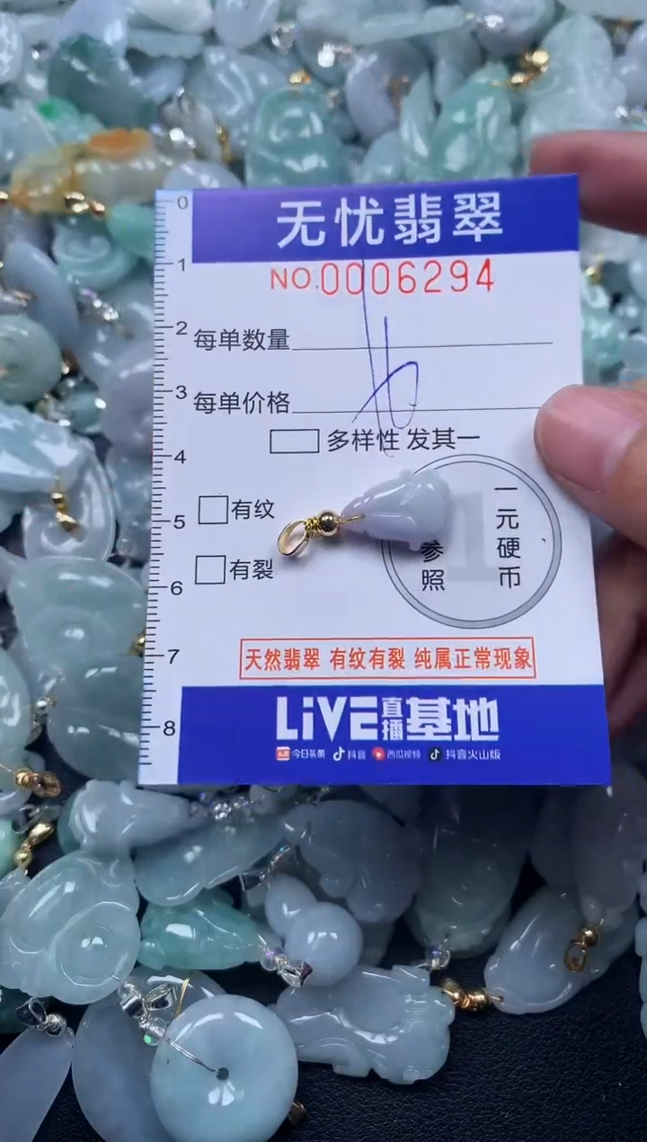 颈饰未镶嵌翡翠6294