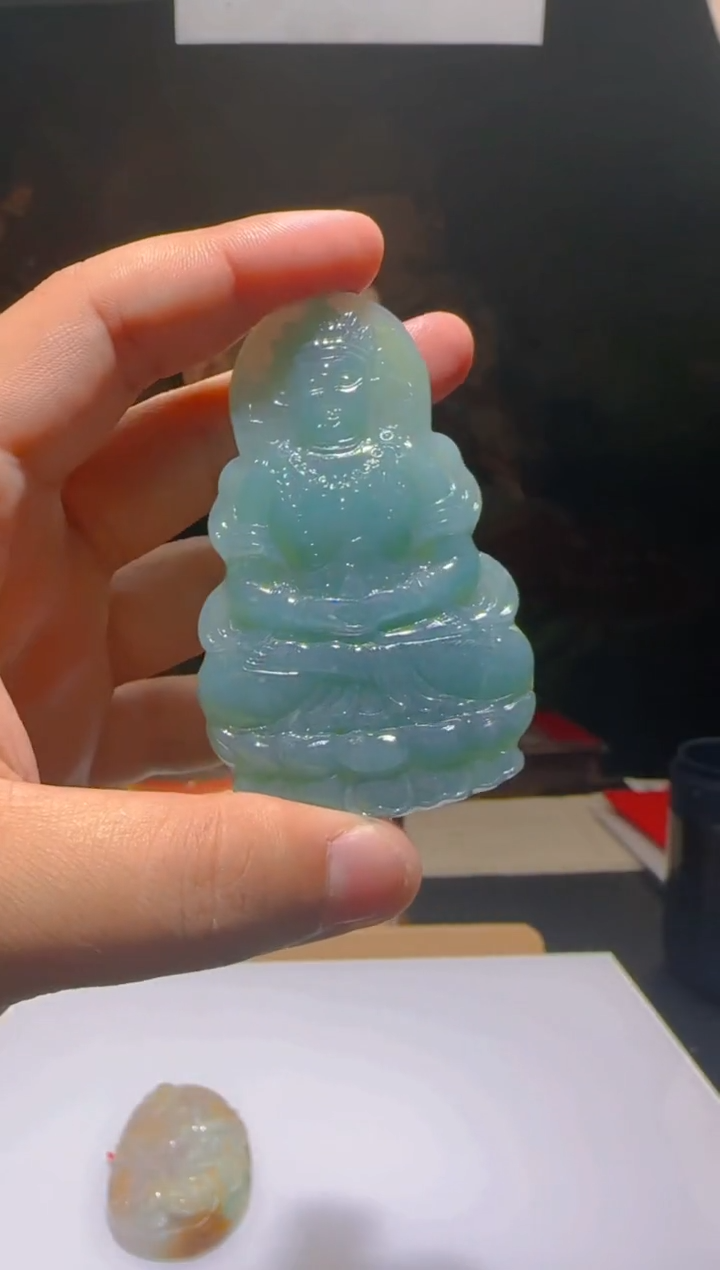 定制翡翠未镶嵌L-@@QJBD601028