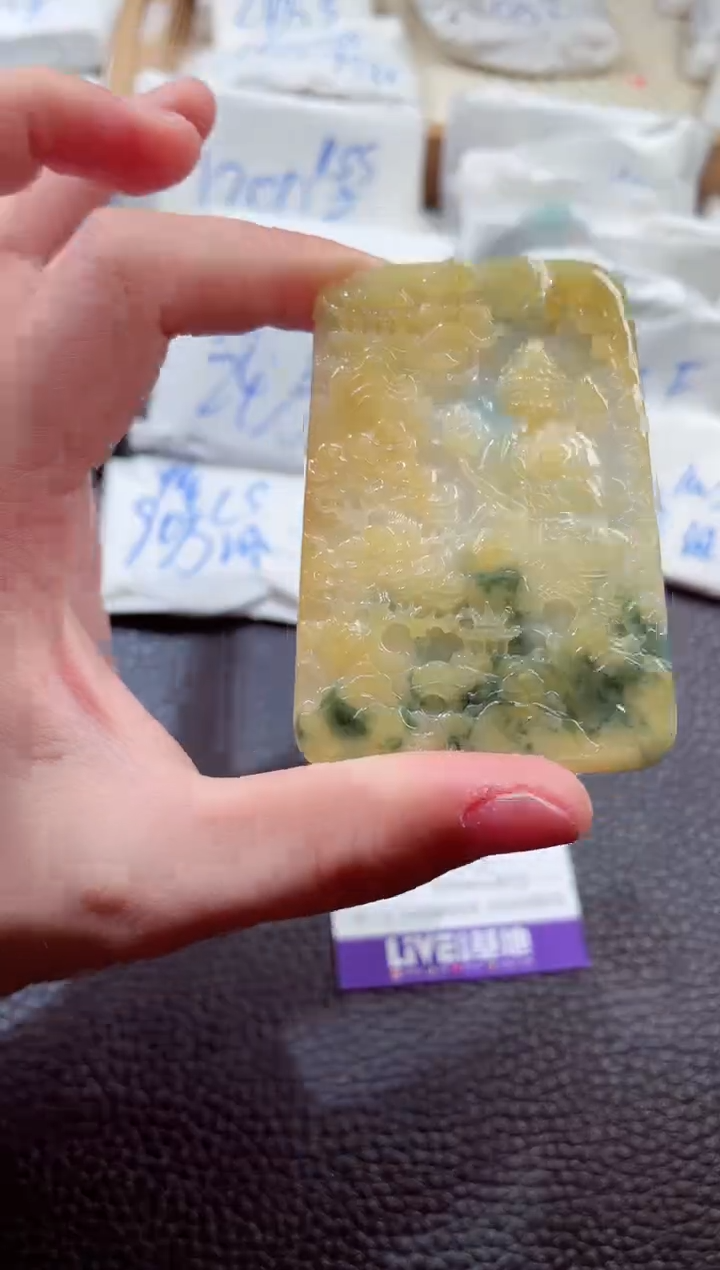 翡翠未镶嵌颈饰00000584观音