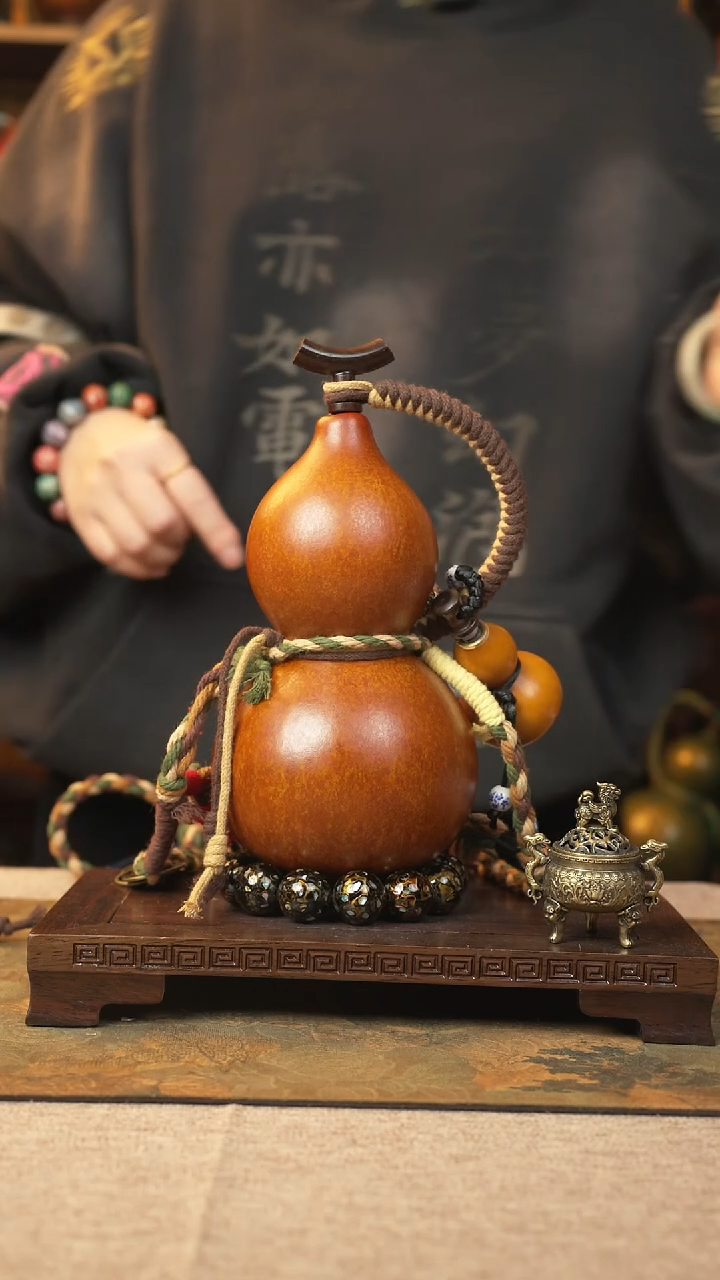 【闪购商品】402大漆葫芦一物一拍记葫堂出品