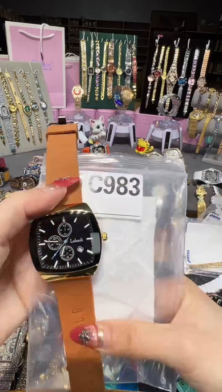 石英机芯不锈钢不锈钢直播定闪专用