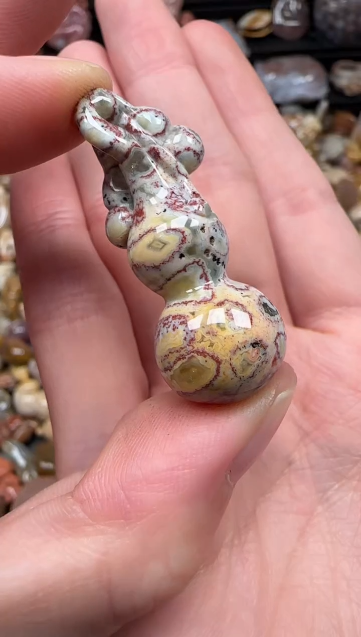 颈饰未镶嵌硅化珊瑚（珊瑚玉）168