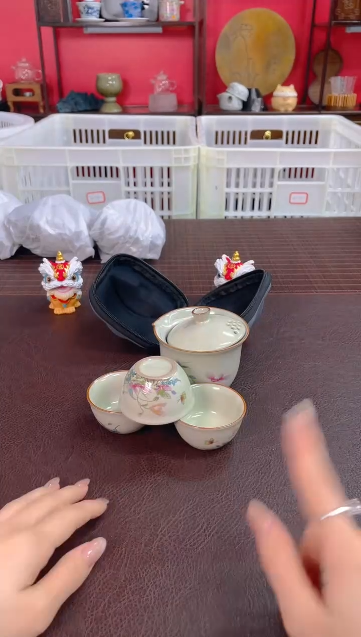【闪购商品】瓷片【沉鱼茶器】清货底价 库存单一