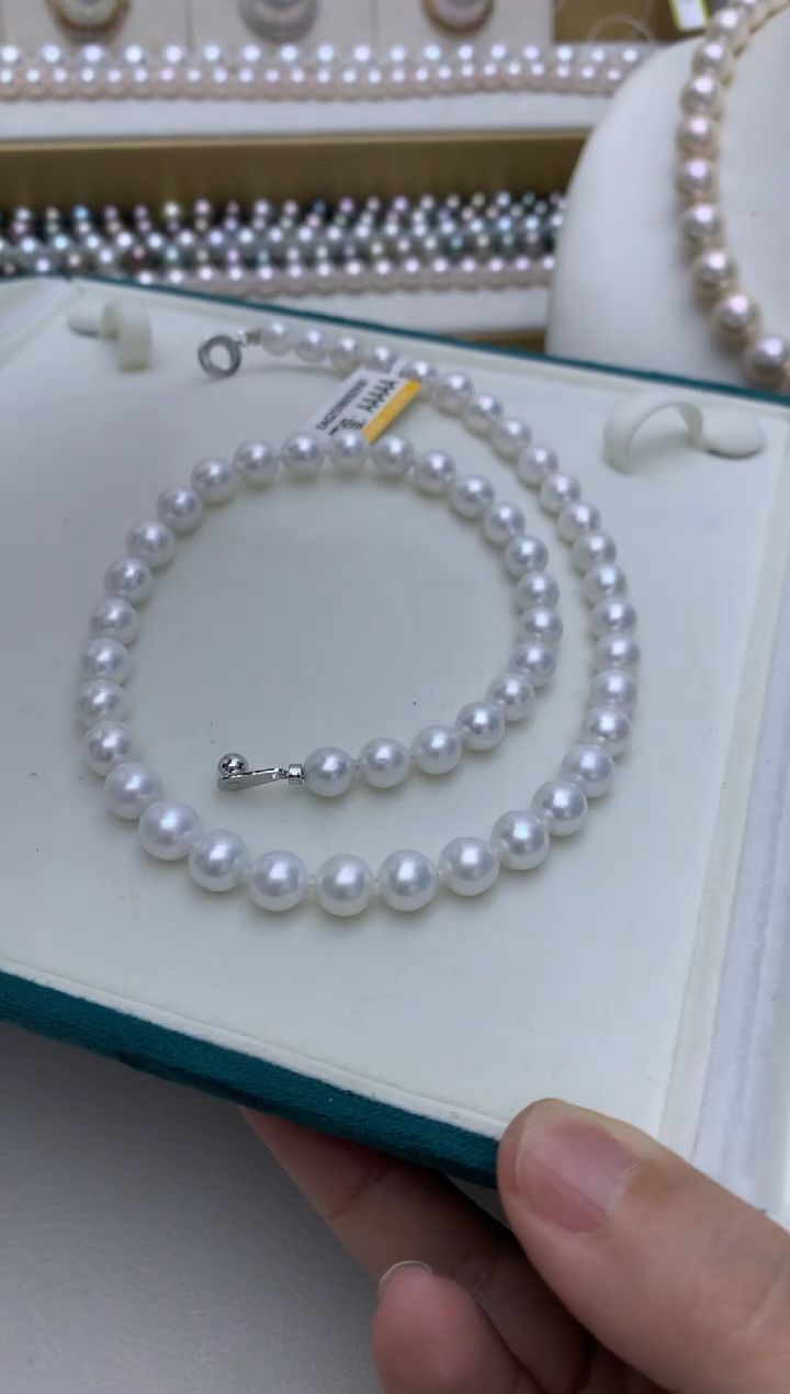 项链未镶嵌淡水珍珠q48 