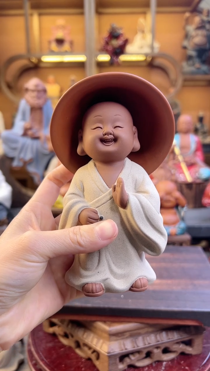 紫砂茶宠器闵紫砂茶宠摆件