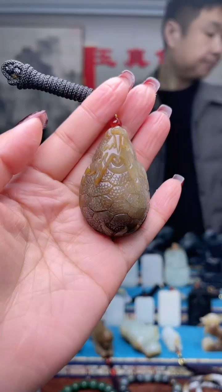 【闪购商品】和田玉挂件未镶嵌1
