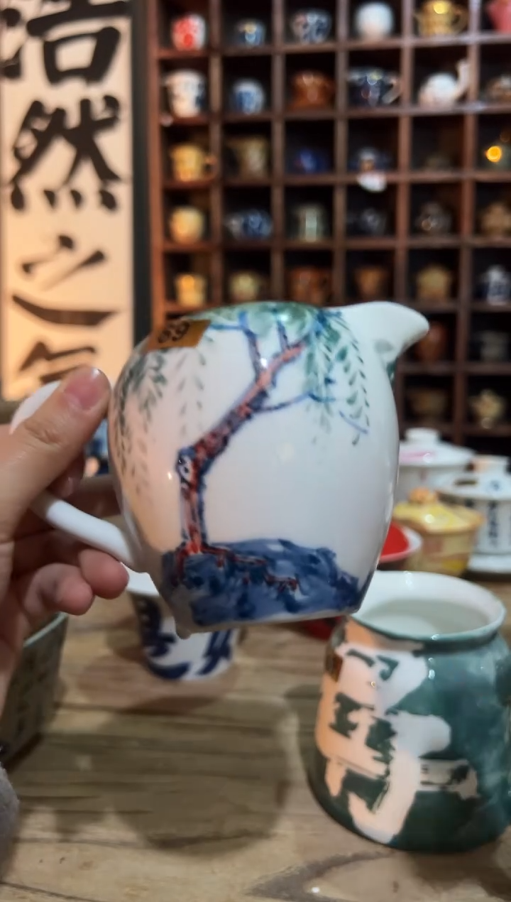 【闪购商品】观云听雨原创手绘茶具