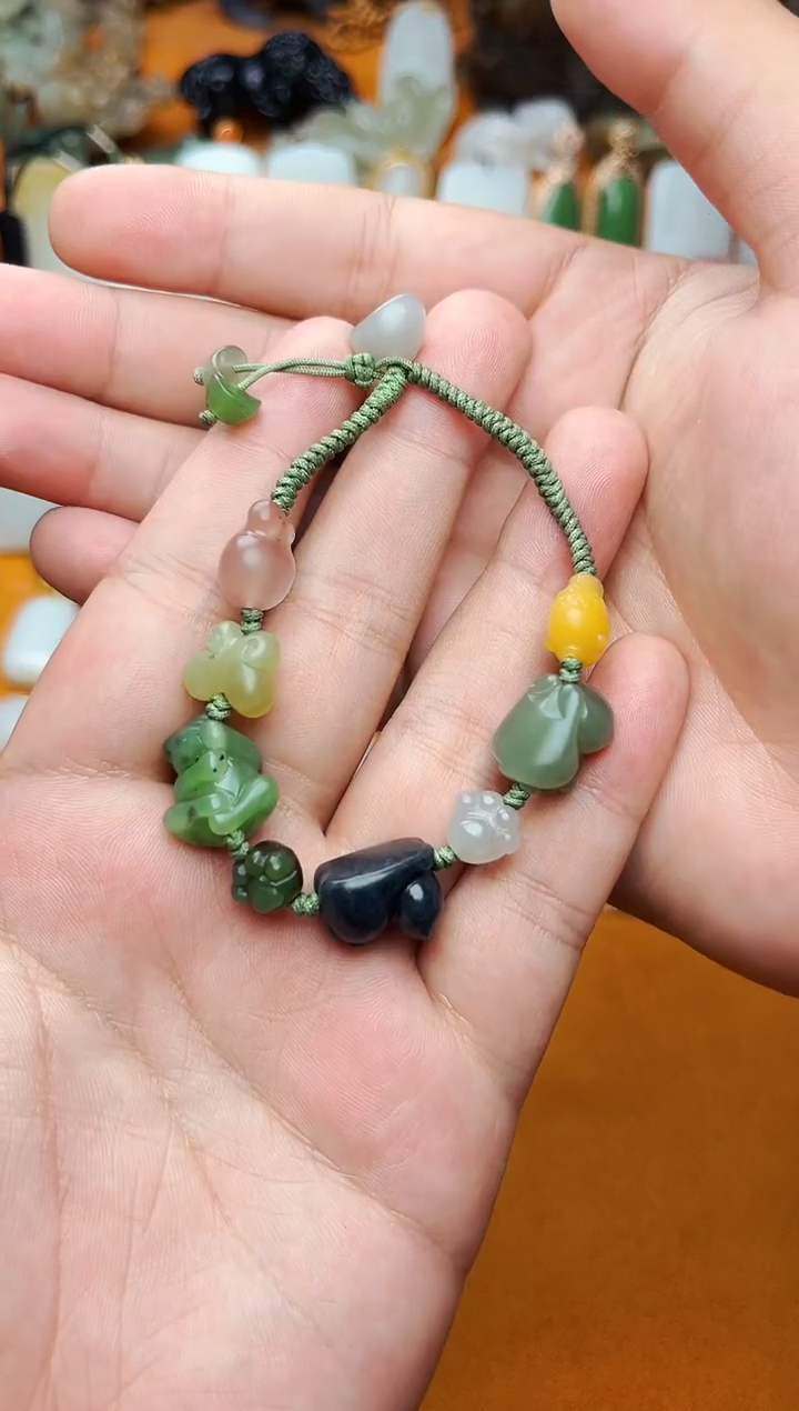 【闪购商品】和田玉手串未镶嵌青蛙