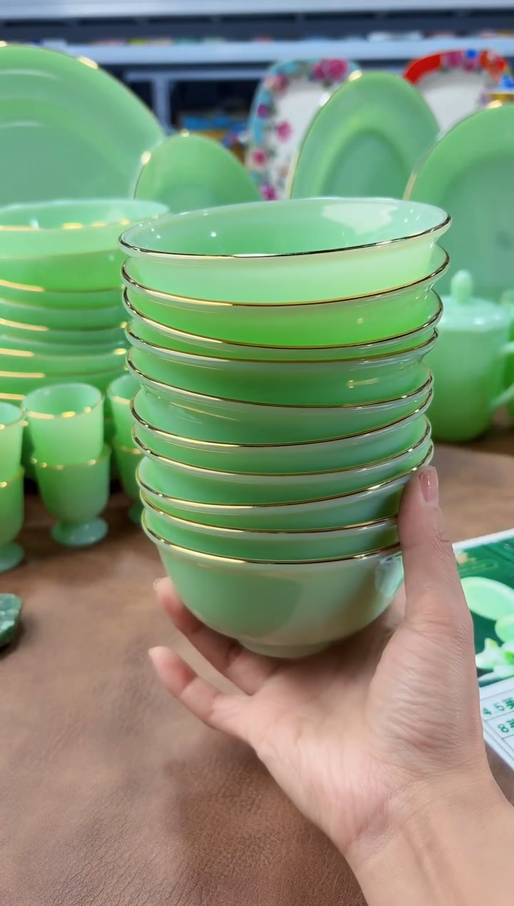 玉瓷   4.5英寸饭碗10个景德镇陶瓷 