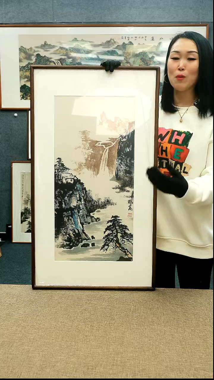 【闪购商品】国画52*92唐鹏高老师山水