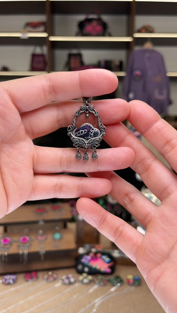 织绣1747黔东南苗族刺绣