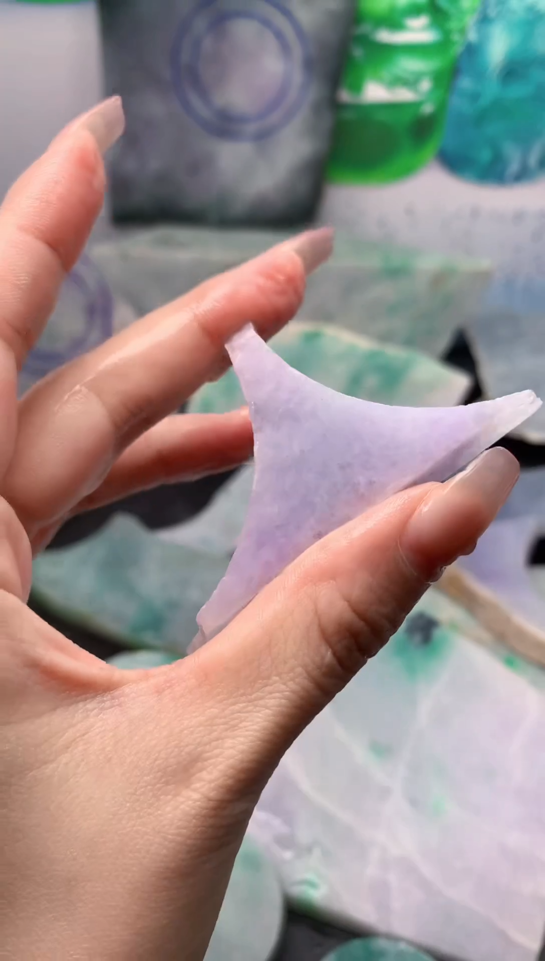 翡翠裸石未镶嵌翡翠3