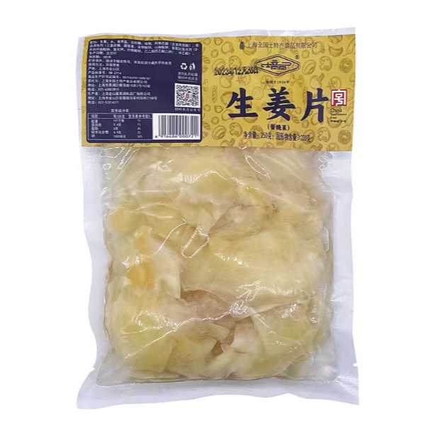 培丽酱菜生姜片250g