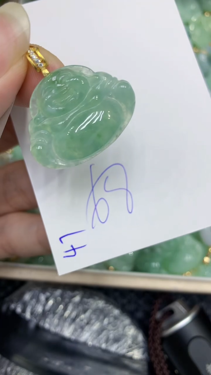 颈饰未镶嵌翡翠缅甸A货翡翠