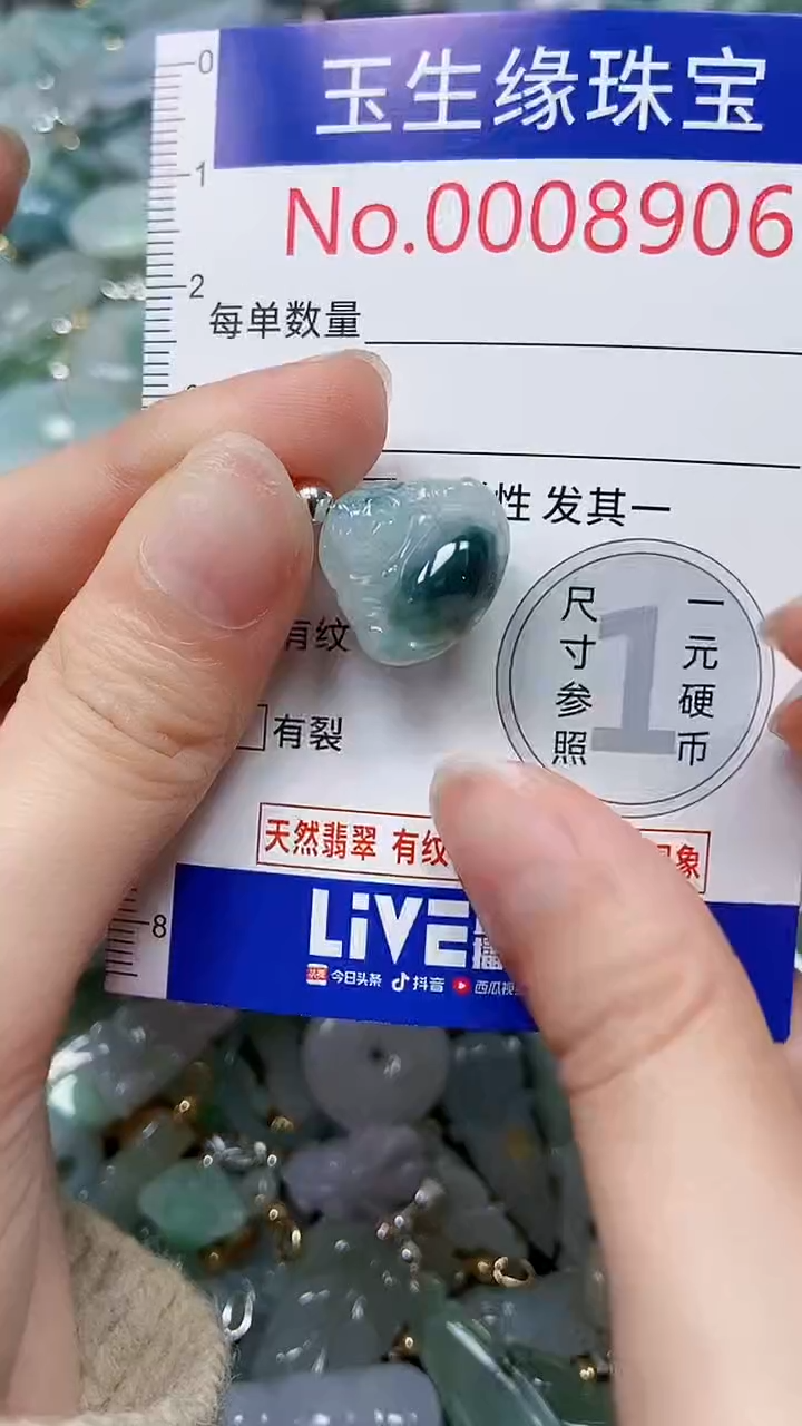 【闪购商品】翡翠颈饰未镶嵌闪购00008906