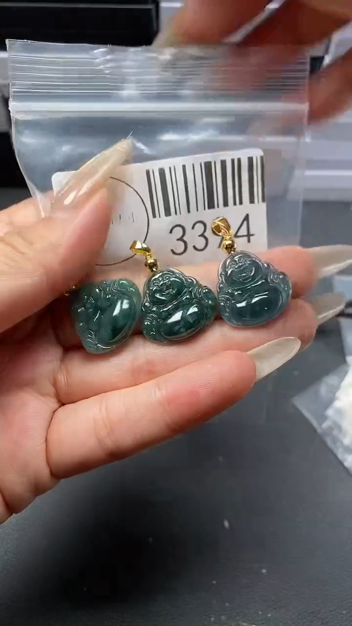 颈饰未镶嵌翡翠3394