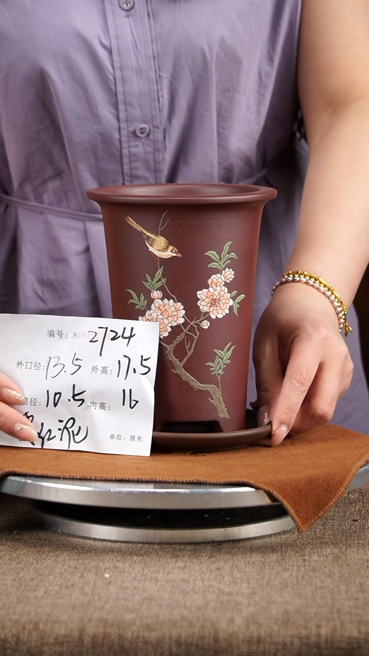 紫砂花盆紫砂花盆2724+z