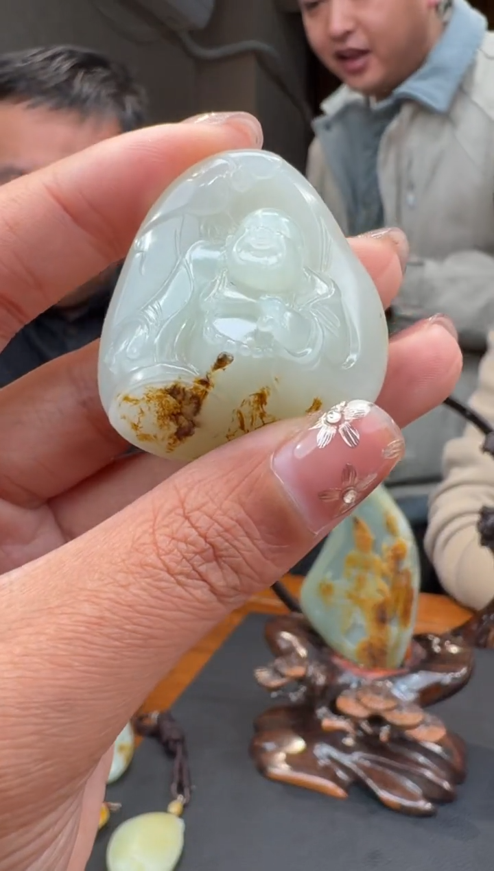 【闪购商品】和田玉110未镶嵌2.3郭鹏多样性发货